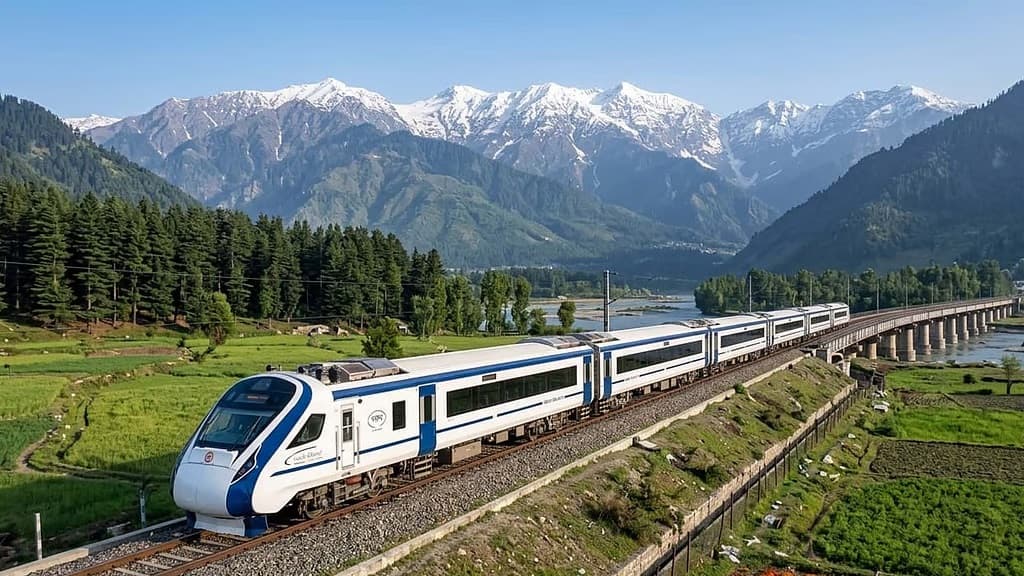 Jammu Connects Kashmir by Train