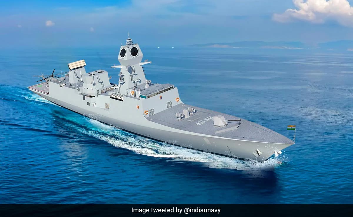 Indian Navy Receives Mahendragiri Ship