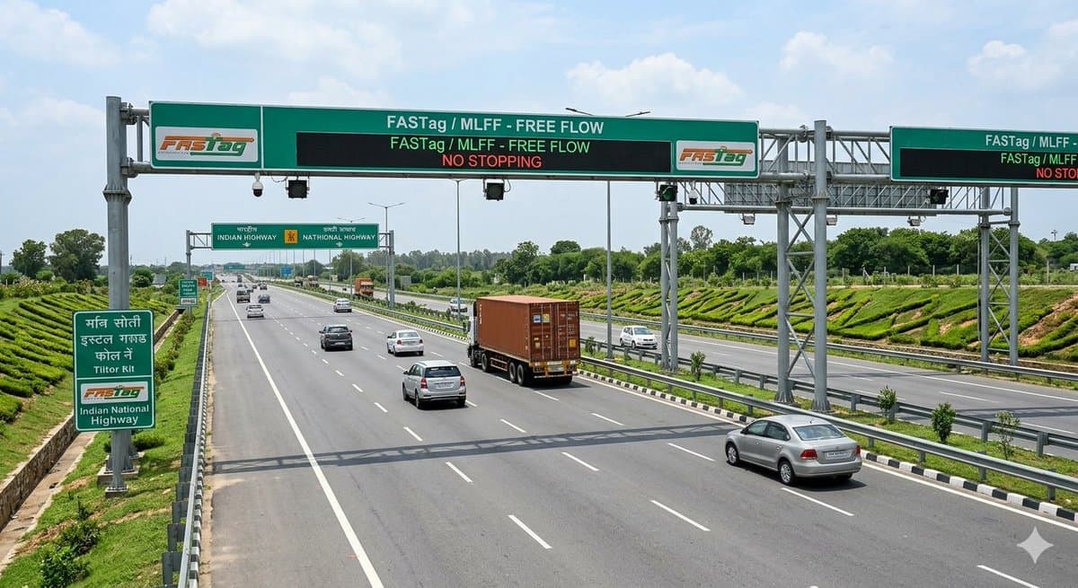 India's First Multi-Lane Free Flow Tolling