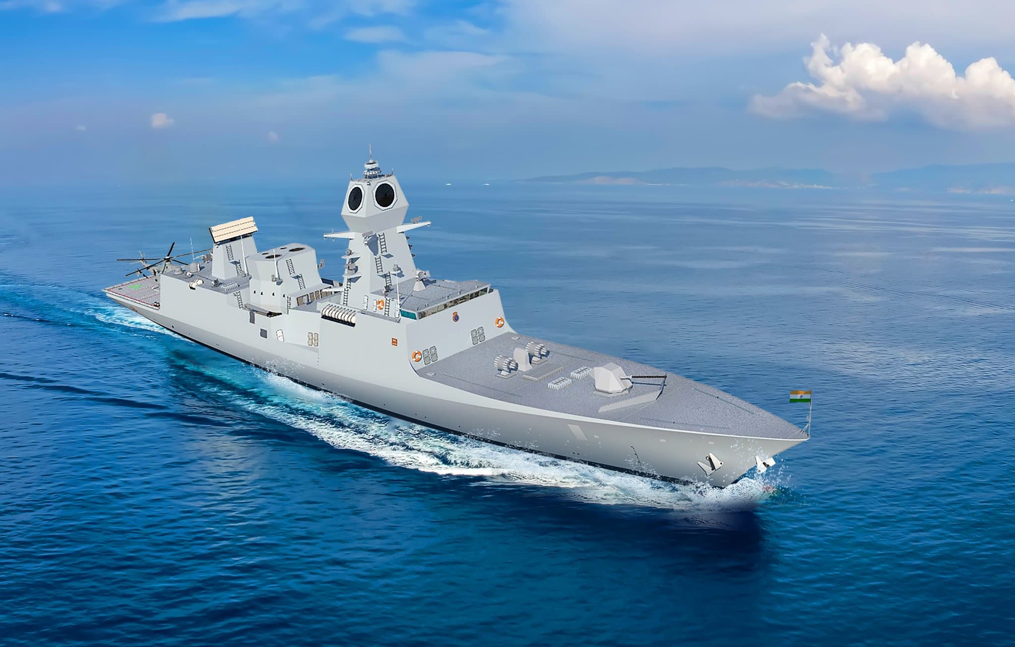 Indian Navy's Indigenous Stealth Frigate