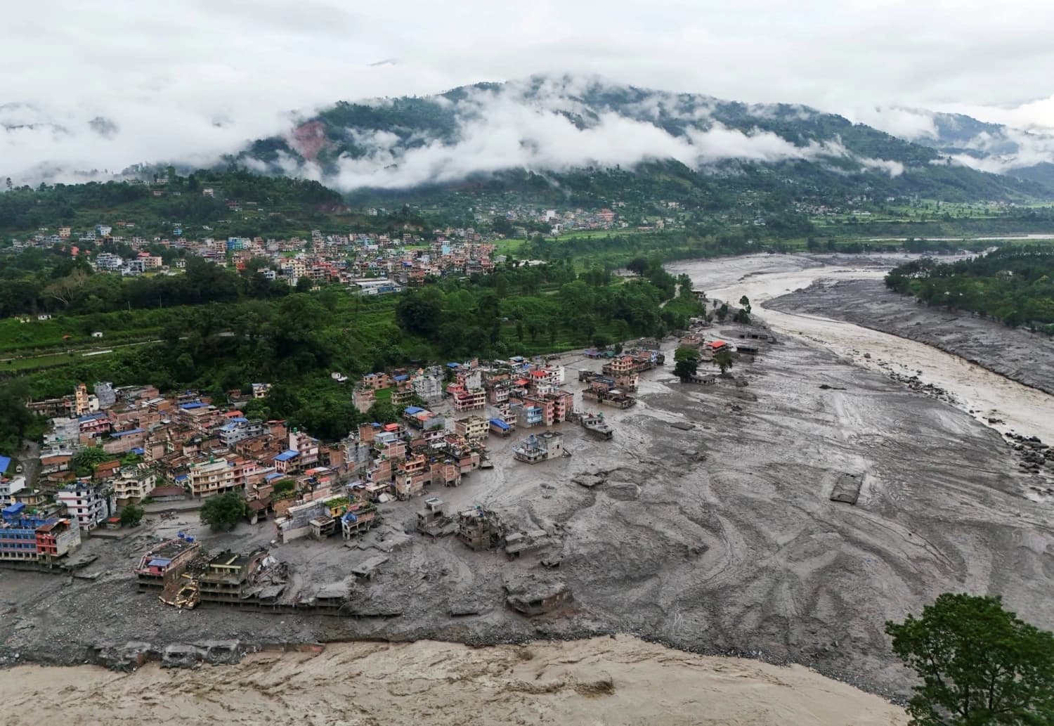 Nepal Floods Cause Regional Devastation