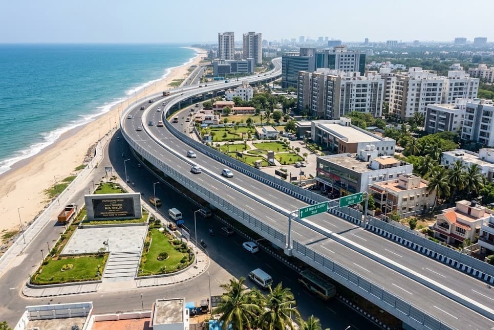 Chennai's Innovative Elevated Bridge Project