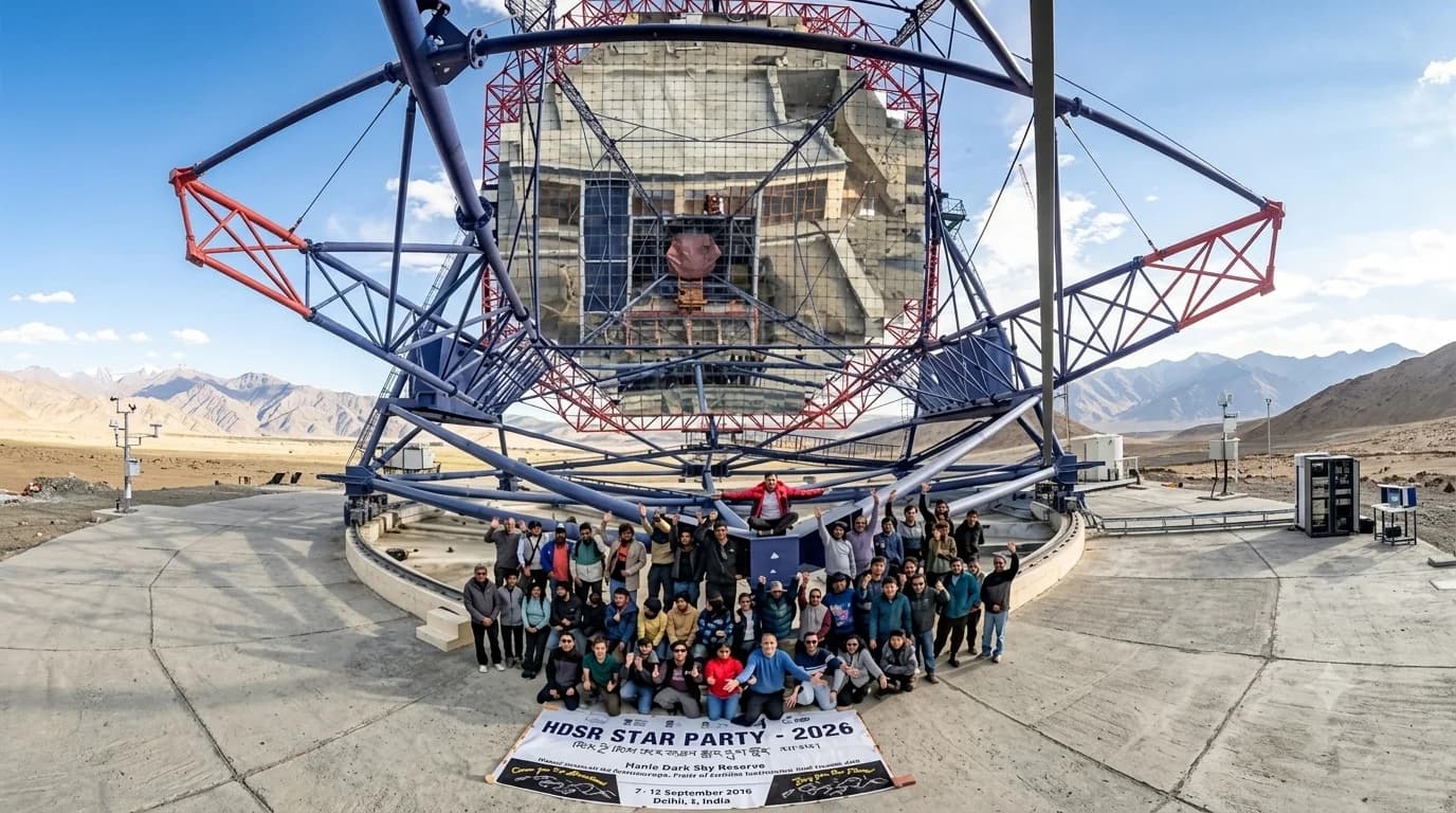 Fourth HDSR Star Party Held in Ladakh