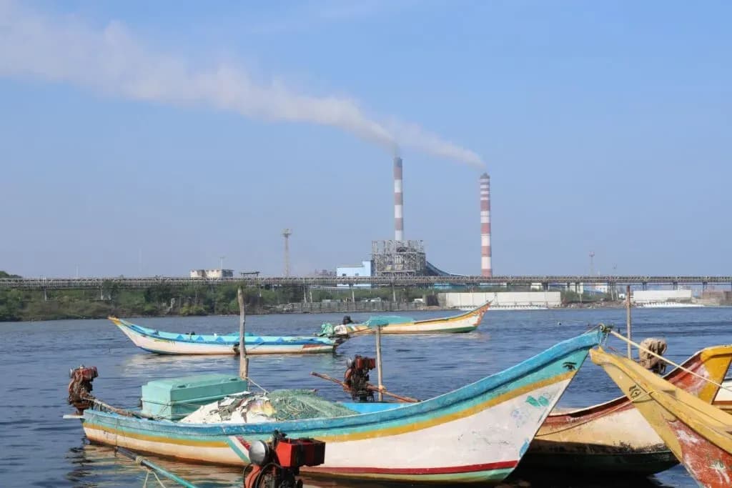Ennore Fisherfolk Protest Against Pollution