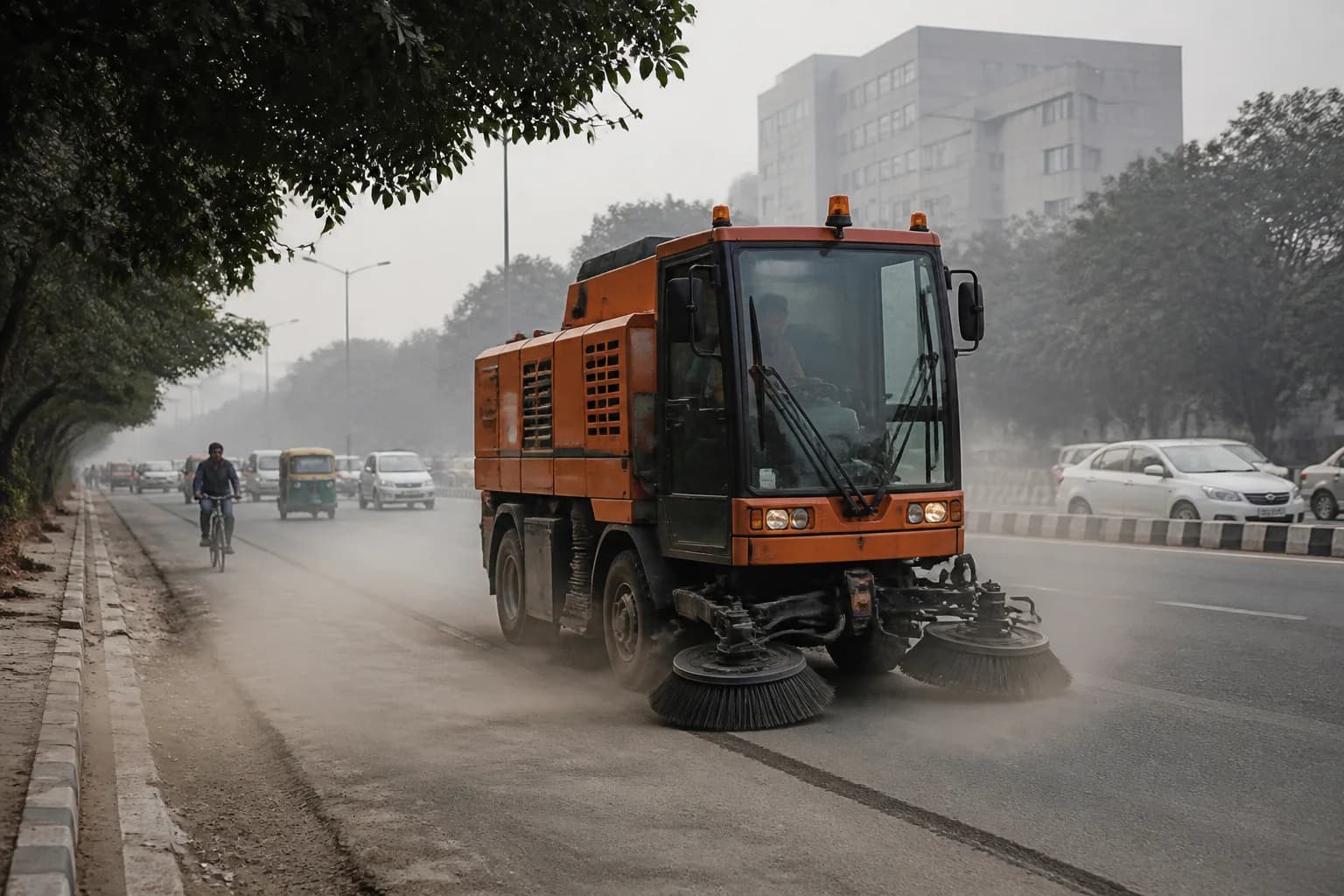 Delhi's Road Sweepers Initiative Delayed